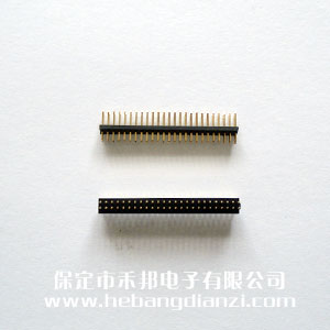 1.27雙排針 2*25p
