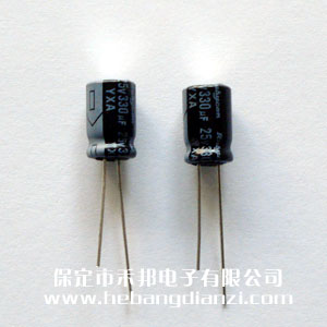 進口電解25V-330uF
